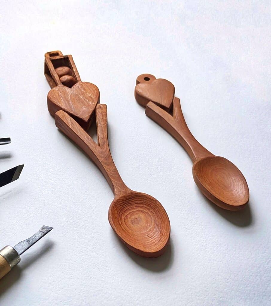 Welsh Love Spoons